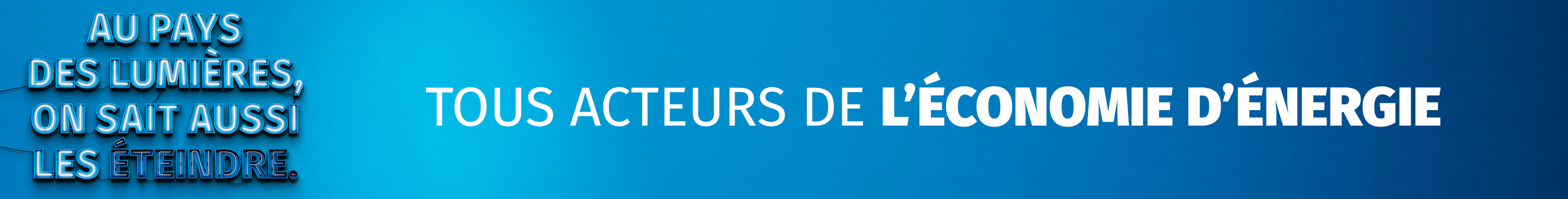 Sobriété énergétique 