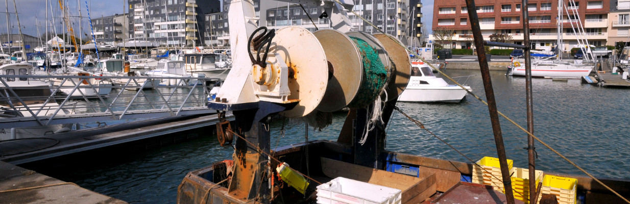 Port de pêche de Courseulles sur Mer