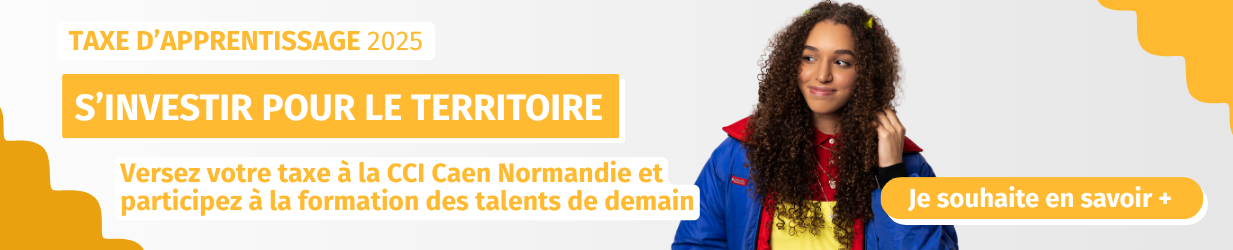 Taxe apprentissage 2025 - CCI Caen Normandie