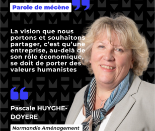 Mécènes Caen Normandie - Portrait de Pascale Huyghe Doyere - Normandie Aménagement